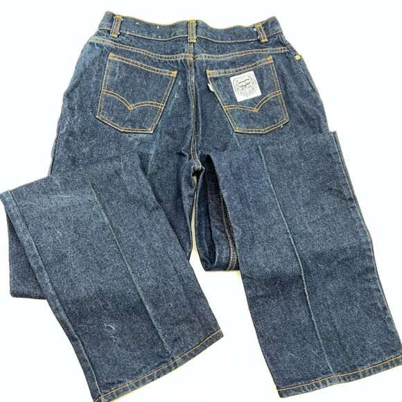 Vintage Levi's from the 1970s/1980s White Tag/ Two Horse Patch 30" - Picture 4 of 16